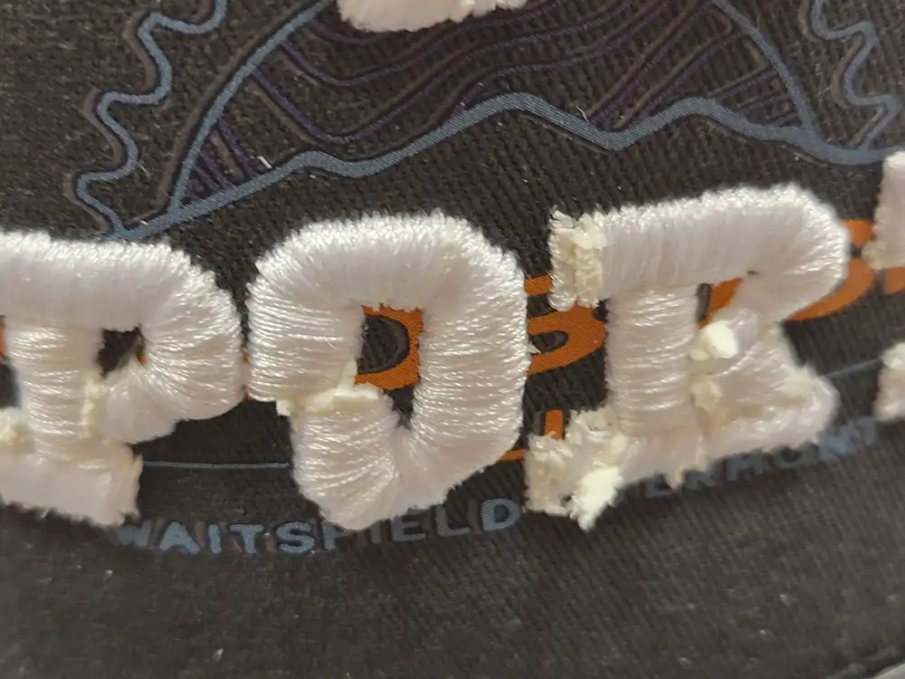 3D Puff Embroidery Issues